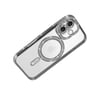 Apple Uyumlu   iPhone 17 Joke Simli Magneticsafe Kılıf - Gümüş Belirtilmemiş