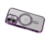 Apple   Uyumlu   iPhone 17 Joke Simli Magneticsafe Kılıf - Derin Mor Belirtilmemiş