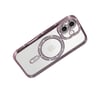 Apple Uyumlu   iPhone 17 Joke Simli Magneticsafe Kılıf - Pembe Belirtilmemiş