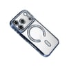 Apple Uyumlu   iPhone 17 Pro Joke Simli Magneticsafe Kılıf - Mavi Belirtilmemiş