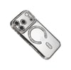 Apple   Uyumlu   iPhone 17 Pro Joke Simli Magneticsafe Kılıf - Gümüş Belirtilmemiş