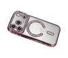 Apple   Uyumlu   iPhone 17 Pro Joke Simli Magneticsafe Kılıf - Pembe Belirtilmemiş