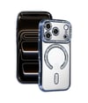 Apple Uyumlu   iPhone 17 Pro Joke Simli Magneticsafe Kılıf - Mavi Belirtilmemiş