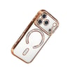 Apple Uyumlu   iPhone 17 Pro Max Joke Simli Magneticsafe Kılıf - Turuncu Belirtilmemiş