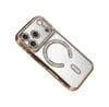 Apple   Uyumlu   iPhone 17 Pro Max Joke Simli Magneticsafe Kılıf - Gold Belirtilmemiş