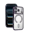 Apple Uyumlu   iPhone 17 Pro Max Joke Simli Magneticsafe Kılıf - Derin Mor Belirtilmemiş