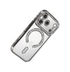 Apple   Uyumlu   iPhone 17 Pro Max Joke Simli Magneticsafe Kılıf - Gümüş Belirtilmemiş