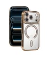 Apple   Uyumlu   iPhone 17 Pro Max Joke Simli Magneticsafe Kılıf - Gold Belirtilmemiş