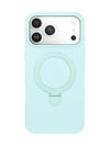Apple Uyumlu iPhone 17 Pro Max Uyumlu Regal Magsafe Standlı Kapak - Su Yeşili Belirtilmemiş