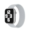 Apple Watch 38mm Uyumlu Ayarlı Solo Silikon Kordon - Beyaz -