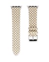 Apple Watch 38mm Uyumlu Karo Motif Kordon - Mavi Diğer