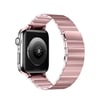 Apple Watch 38mm Uyumlu Kr404 Huks Kordon - Rose Gold -