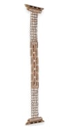 Apple Watch 38mm Uyumlu Live Taşlı Kordon - Rose Gold -