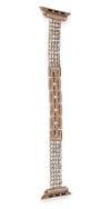 Apple Watch 38mm Uyumlu Live Taşlı Kordon - Rose Gold -