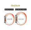 Apple Watch 38mm Uyumlu Mountain Kordon - Lila Diğer