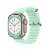 Apple Watch 38mm Uyumlu Ocean Kordon - Açık Yeşil -