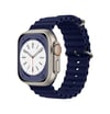 Apple Watch 38mm Uyumlu Ocean Kordon - Mavi Diğer