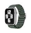 Apple Watch 38mm Uyumlu Star Kordon - Zigzag Yeşil-siyah -