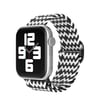 Apple Watch 38mm Uyumlu Star Kordon - Zigzag Siyah-beyaz -