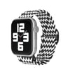 Apple Watch 38mm Uyumlu Star Kordon - Zigzag Siyah-beyaz -