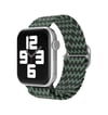 Apple Watch 38mm Uyumlu Star Kordon - Zigzag Yeşil-siyah -