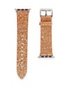 Apple Watch 38mm Uyumlu Starry Taşlı Kordon - Pudra -