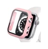 Apple Watch 41mm Uyumlu Camlı Kasa Ekran Koruyucu - Rose Gold -