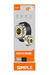 Apple Watch 42mm Uyumlu Ascend Metal Kordon - Gri Diğer