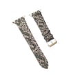 Apple Watch 42mm Uyumlu Creeper Desenli Kordon - Kahverengi -