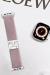 Apple Watch 42mm Uyumlu Forest Kumaş Kordon - Lila Diğer