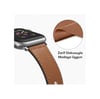 Apple Watch 42mm Uyumlu Kr415 Luaz Deri Kordon - Siyah Diğer