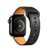 Apple Watch 42mm Uyumlu Kr415 Luaz Deri Kordon - Siyah Diğer