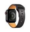 Apple Watch 42mm Uyumlu Kr415 Luaz Deri Kordon - Siyah Diğer