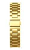 Apple Watch 42mm Uyumlu Metal Baklalı Kordon - Gold Diğer