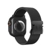 Apple Watch 42mm Uyumlu Milano Metal Kordon - Siyah Diğer