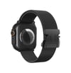 Apple Watch 42mm Uyumlu Milano Metal Kordon - Siyah Diğer