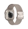 Apple Watch 42mm Uyumlu Milano Metal Kordon - Titan Gri -