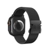 Apple Watch 42mm Uyumlu Milano Metal Kordon - Siyah Diğer