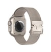 Apple Watch 42mm Uyumlu Milano Metal Kordon - Titan Gri -