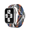 Apple Watch 42mm Uyumlu Star Kordon - Gri-turuncu -