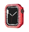 Apple Watch 42mm Uyumlu Taşlı Kasa - Kırmızı Diğer