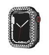 Apple Watch 42mm Uyumlu Taşlı Kasa - Siyah Diğer
