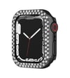 Apple Watch 42mm Uyumlu Taşlı Kasa - Siyah Diğer