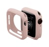 Apple Watch 44mm Uyumlu Silikon Alt Kasa - Pudra -