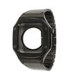 Apple Watch 45mm Uyumlu Kr409 Metal Kordon - Siyah Diğer