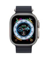 Apple Watch Ultra 49mm Uyumlu Alüminyum Kasa Cam Ekran Koruyucu - Gri Diğer