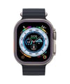 Apple Watch Ultra 49mm Uyumlu Alüminyum Kasa Cam Ekran Koruyucu - Mor Diğer