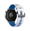 Apple Watch Ultra 49mm Uyumlu Minoc Kordon - Mavi-beyaz -