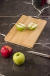 Bambu Kesme Tahtası Sunum Tahtası 20x30 Çok Renkli