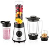 Buz Kırıcı - Kahve Öğütücü Hazneli - Şişeli Çok Amaçlı Smoothıe Blender 800ml - 500w Shb-3190 Çok Renkli